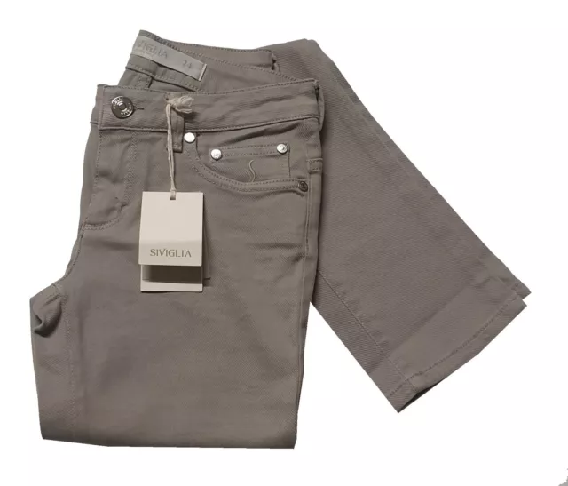 SIVIGLIA P592D11003 PANTALONE Jeans Donna Grigio Perla tg 24 68 OCCASIONE EUR 49 99 PicClick IT