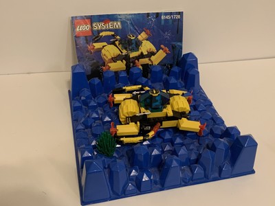Lego Aquanauts 6145 1728 Crystal Crawler W Playscape 100 Complete Instructions 27 00 Picclick