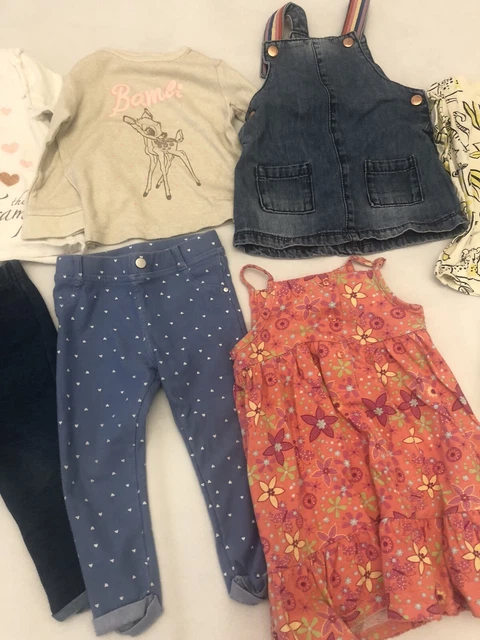 Baby girls 9 -12 months clothing bundle - 10 items excellent condition 6