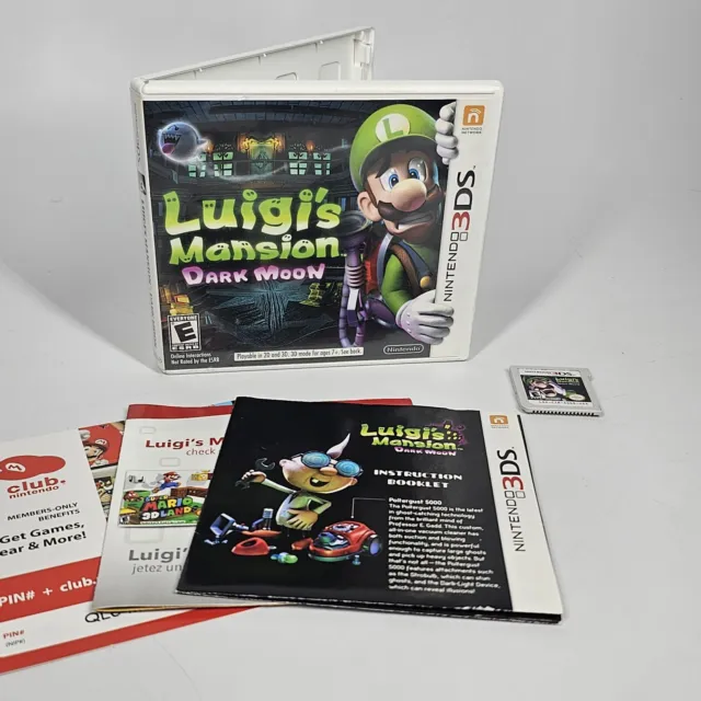 Luigi's Mansion 2: Dark Moon Nintendo 3DS complete in box CIB
