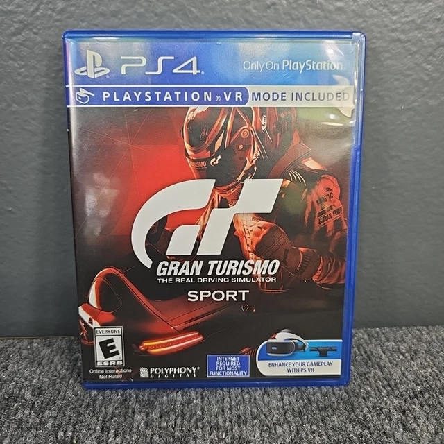 GRAN TURISMO SPORT PS4+VR Mode, Sony PlayStation Racing Game
