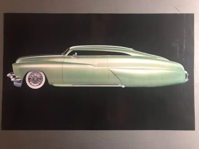 1950 Mercury Coupe Street Rod Print, Picture, Poster - RARE!! Awesome Frameable