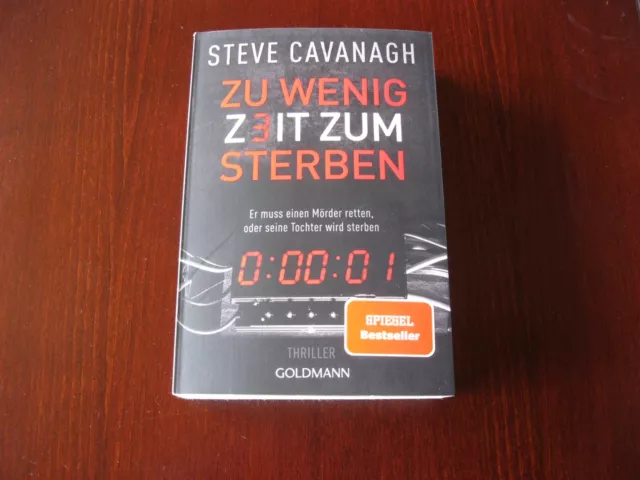 Steve Cavanagh, Zu wenig Zeit zum Sterben