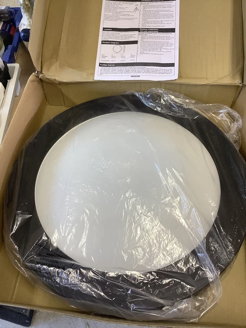 HARMONY EDG¼E LUCE LED Nero Opale 4000K LED 1800 - HE4/BL4LED1800 ASD Illuminazione