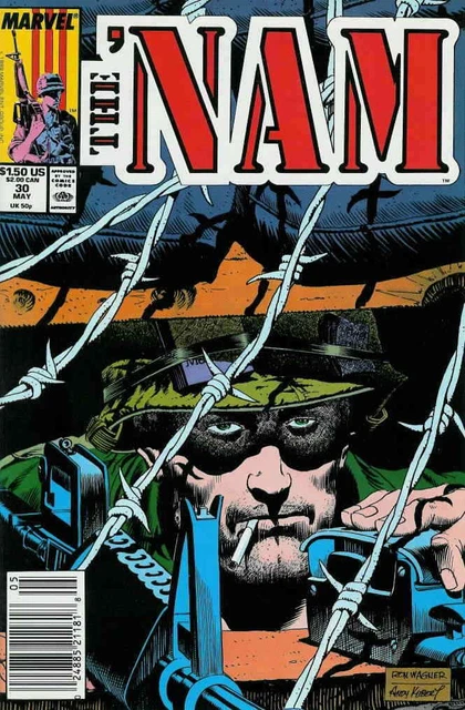 Nam, The #30 (Newsstand) VF/NM; Marvel | Vietnam War comic - we combine shipping