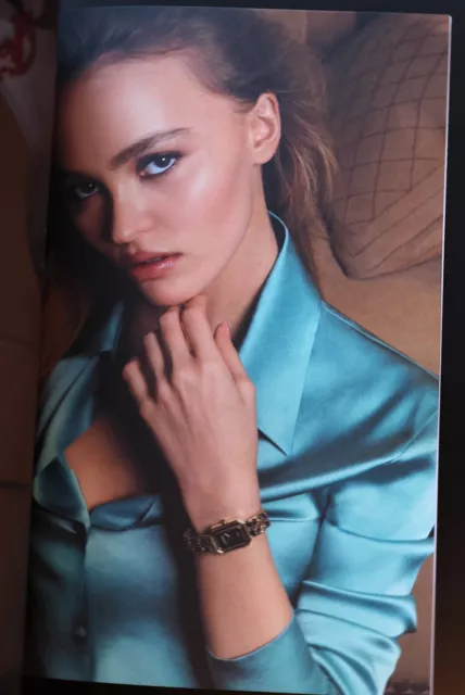 CHANEL Watches catalog lookbook book LILY ROSE DEPP BIG 21x29cm NEW