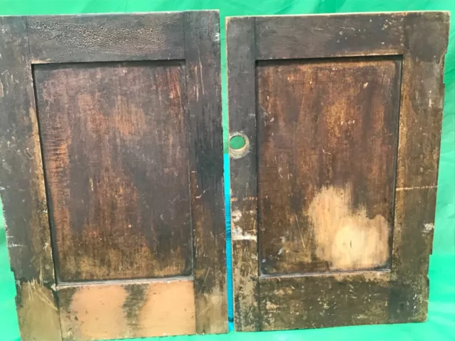 19thC. Cupboard, Cabinet Door w/ 2 Raised Panels ~ Mortise, Tenon & Wood Pegged