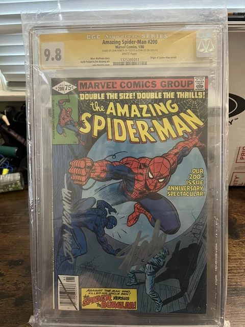 Amazing Spiderman 200 Cgc Ss Stan Lee & John Romita Sr. 9.8 No Reserve