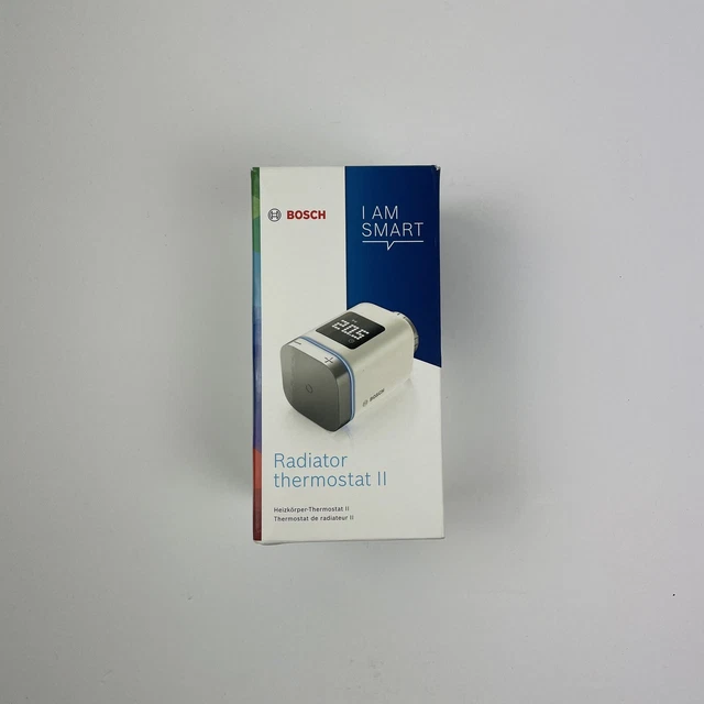 BOSCH SMART HOME radiator thermostat II, smart thermostat with app