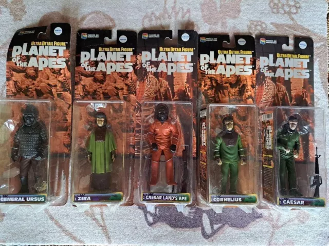 Planet of the Apes Ultra Detail Figures 5 Character Set Medicom Toy