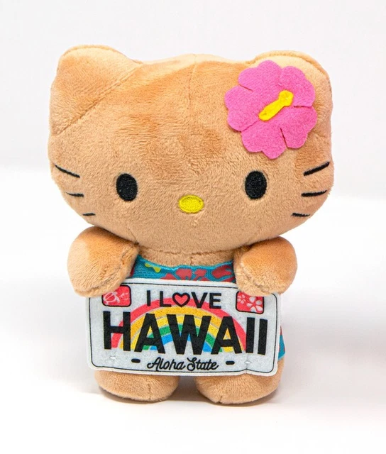 Hawaii Limited Edition Hello Kitty 6" Plush License Great Gift/Souvenir from HI