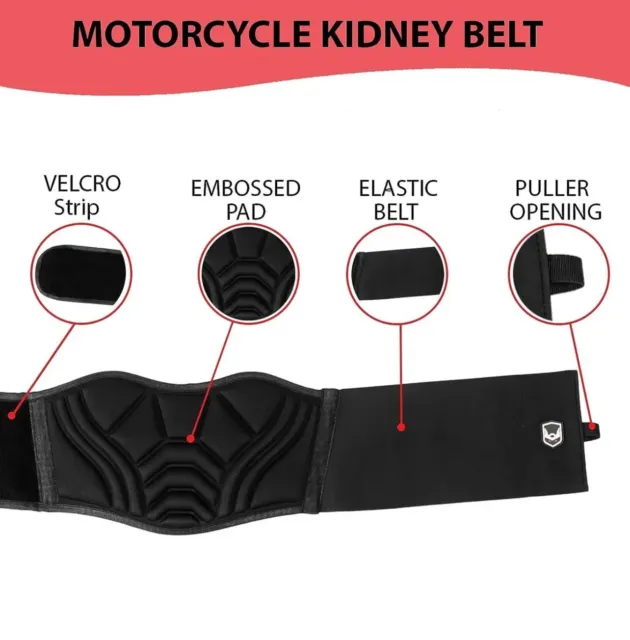 Motorcycle Kidney Belt, Kidney Belt, Bikers Kidney Belt, Back Belt, Waist Belt