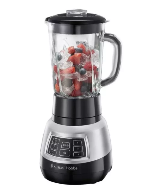 Russell Hobbs Velocity Pro Mixeur Blender Debout Verre Smoothie Milch-Maker 2