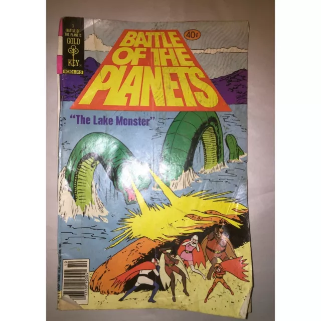 Battle of the Planets ''The Lake Monster" Vintage 1979 Comic Book #3