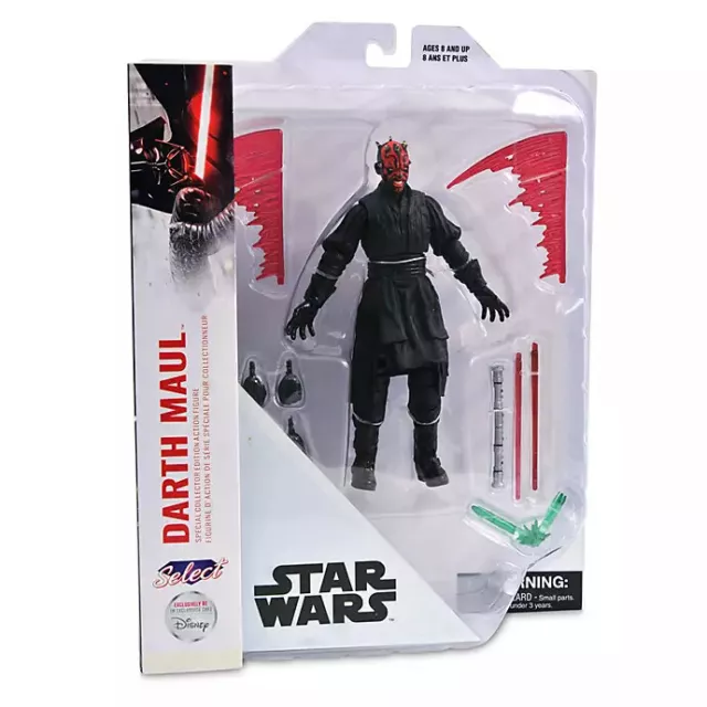 Disney Diamond Select Star Wars series Darth Maul 7 inch scale Brand New Sealed