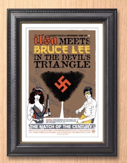 Ilsa Vs Bruce Lee The Devil's Triangle Poster, Dyanne Thorne