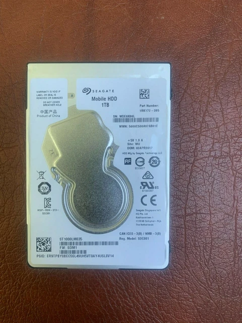 Optez pour le Disque Dur Seagate 2.5 1To ! | Oxtek
