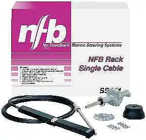 Teleflex SS15117 NFB Rack Steering System with SSC13417 Single Cable 17 ft