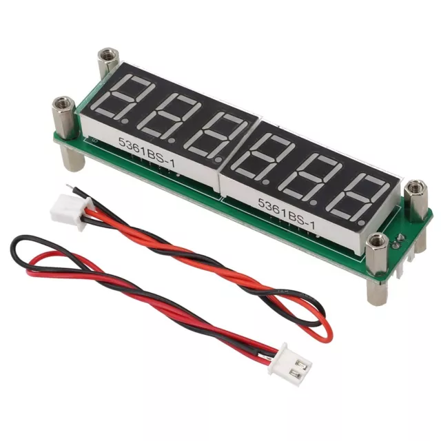 Compteur de fréquence de signal RF bleu à 6 chiffres rentable 0 1 MHz ~ 65 MHz