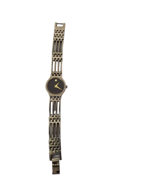 Orologio Vintage MOVADO Esperanza Museo Due Toni 84.19.861/0.4 Donna Small GUC