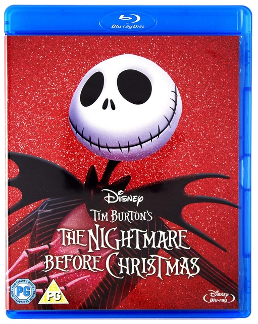 TIM BURTON'S NIGHTMARE Before Christmas NonUSA Region [bluray] DVD