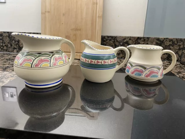 Vintage Honiton Pottery milk jugs - 3 to choose from