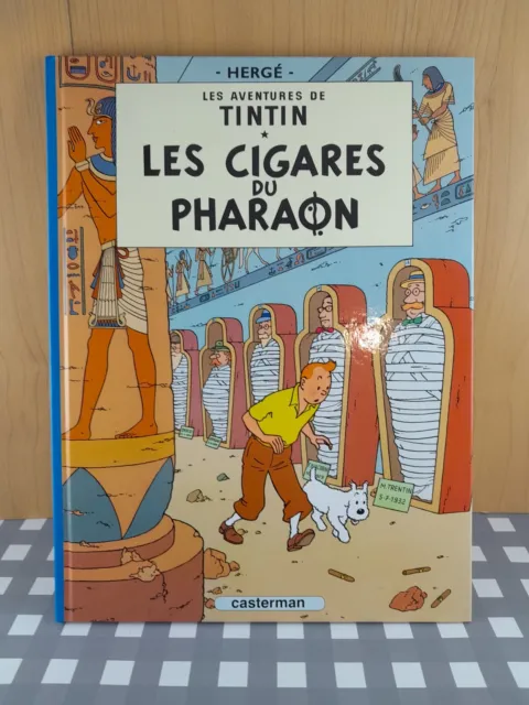Bande dessinée BD Tintin les cigares du pharaon - casterman