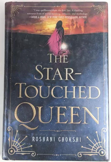 The Star-Touched Queen by Roshani Chokshi Hardcover 1st Edition Ex-Library