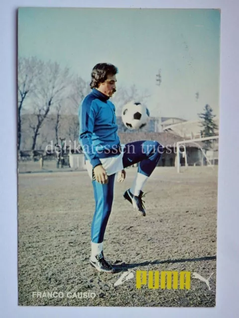 FRANCO CAUSIO Juventus Puma CALCIO football vecchia foto pubblicità