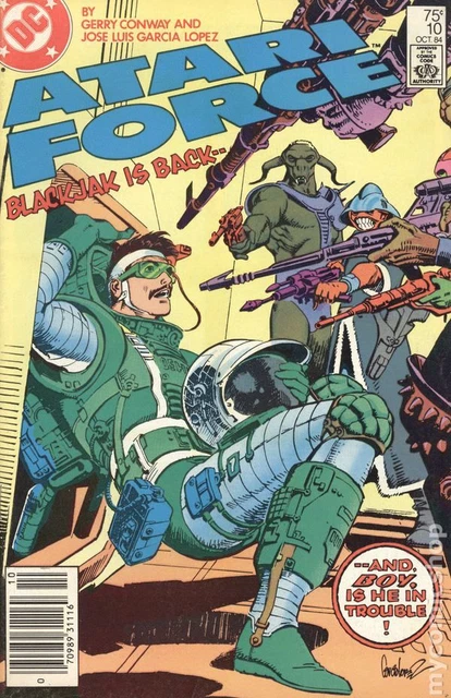 Atari Force Mark Jewelers #10MJ FN 1984 Stock Image