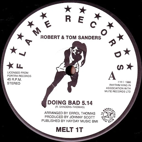 Robert & Tom Sanders - Doing Bad (12")