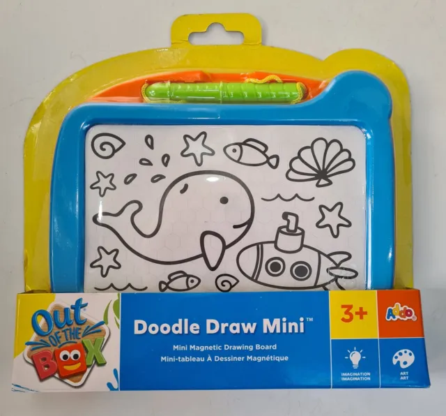 Magic Magnetic Writing Drawing Slate Board Pad Colour Doodle