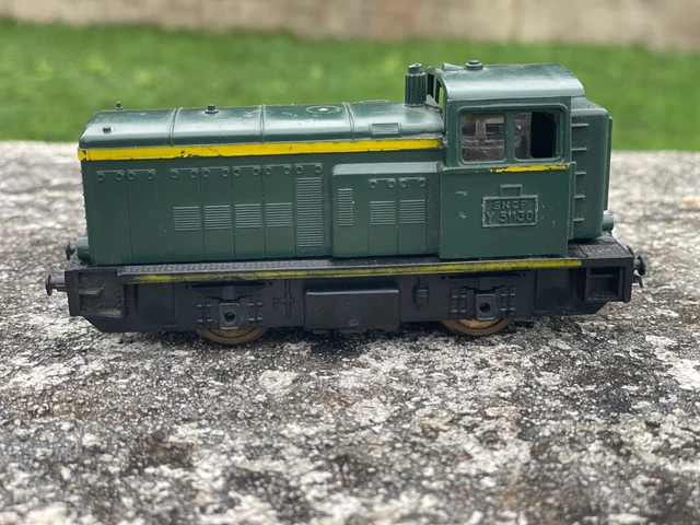 Jouef ho 8527 locomotive diesel, locotracteur c 260 mak 3, moteur + eclairage ok - Collection
