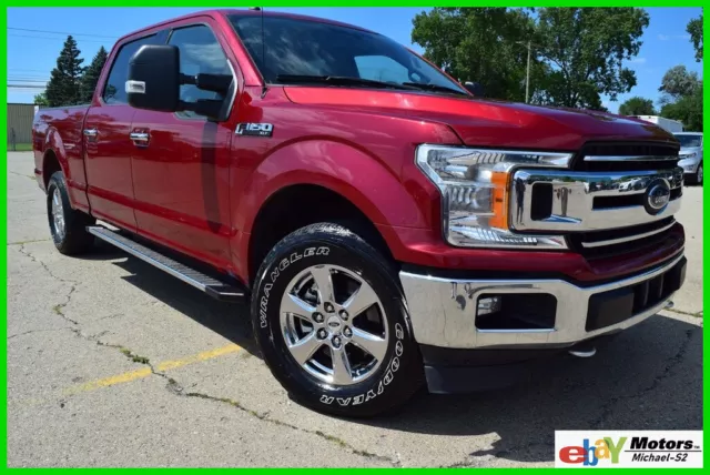 2018 Ford F-150 4X4 CREW CHROME PACKAGE XLT-EDITION(FX4 OFF ROAD)