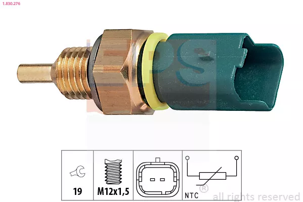 EPS 1,830.276 sensor, coolant temperature for Citroën ds fiat lancia opel peugeo