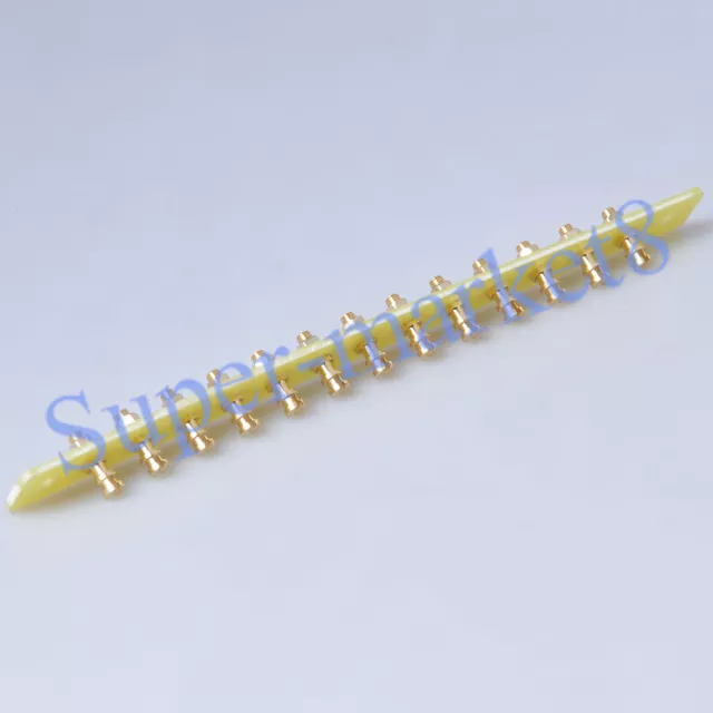 1pc FR4 Fiberglass Turret Tag Board Terminal Strip 13post Lug Tube Amp Parts
