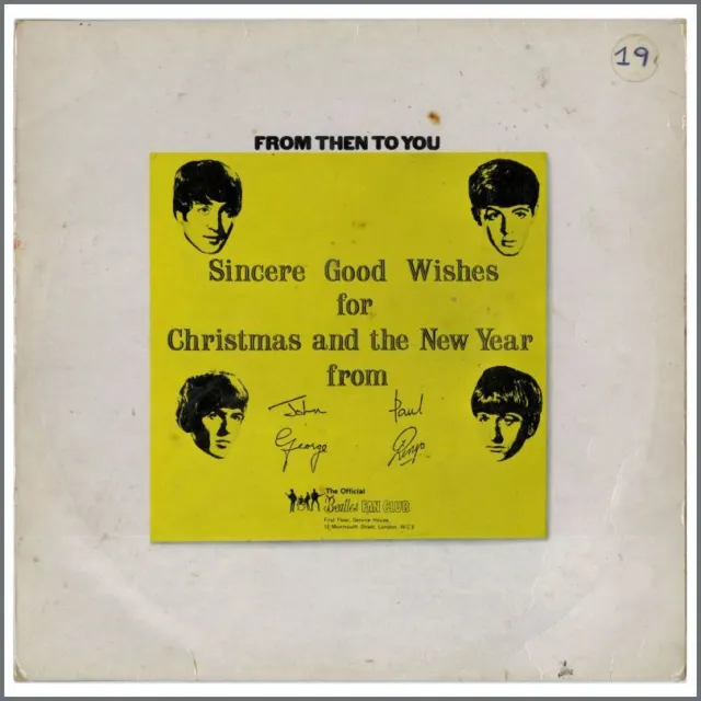 The Beatles 1970 From Then To You: The Beatles Christmas Album LP (UK)