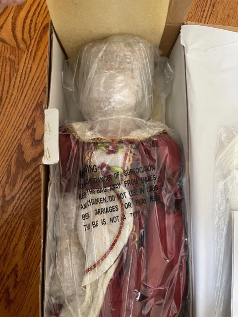 Heritage Signature Collection Christie Porcelain Angel Doll, New in a box, COA