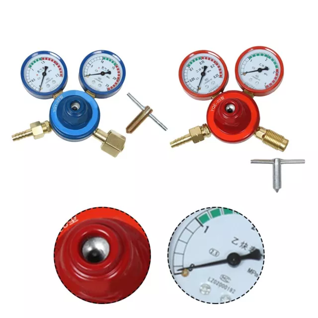 Premium Shockproof Oxygen Acetylene Propane Gas Regulator with Welding Gauge