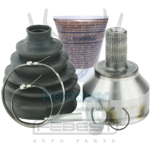 Kit Joints Arbre De Transmission Frankberg – Joint Carénage Extérieur 1J0498099BX – Compatible VW Audi Seat Skoda
