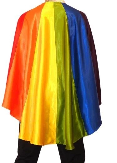 Pride Rainbow Cape Adult One Size Cloak LGBTQ