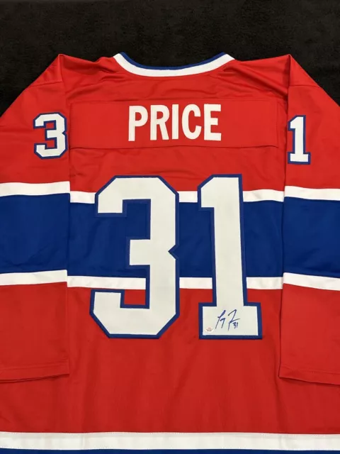 Carey Price Signed Montreal Canadiens Hockey Jersey with COA