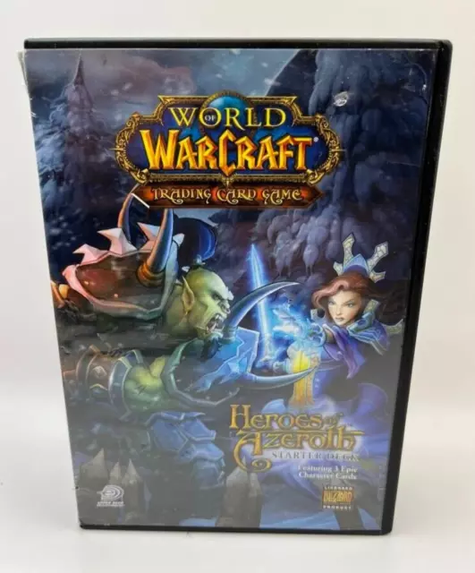 World of Warcraft Trading Card Game Heroes of Azeroth Starter Deck 100+ Cards