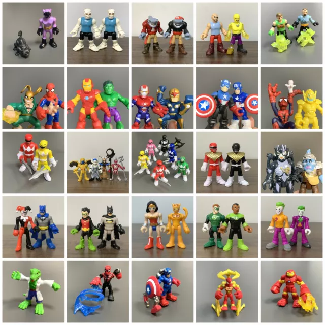 Bundle Imaginext DC Super Friends Comics Batman Superman Heroes Figures Toys