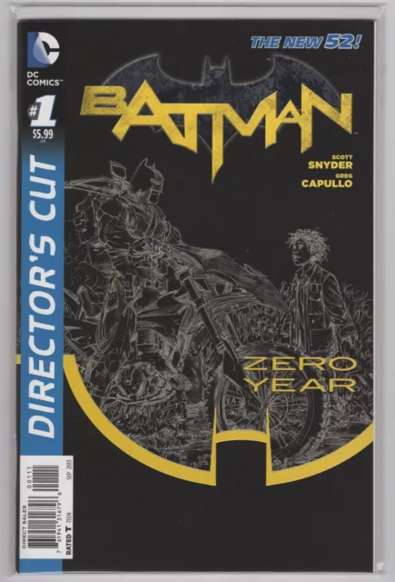 Batman Zero Year Director's Cut #1 (2013) DC Comics