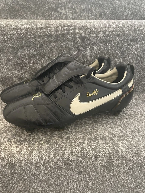 Nike Tiempo Legend Ronaldinho R10 FG 10R K-Leather Football Boots Size UK 9.5