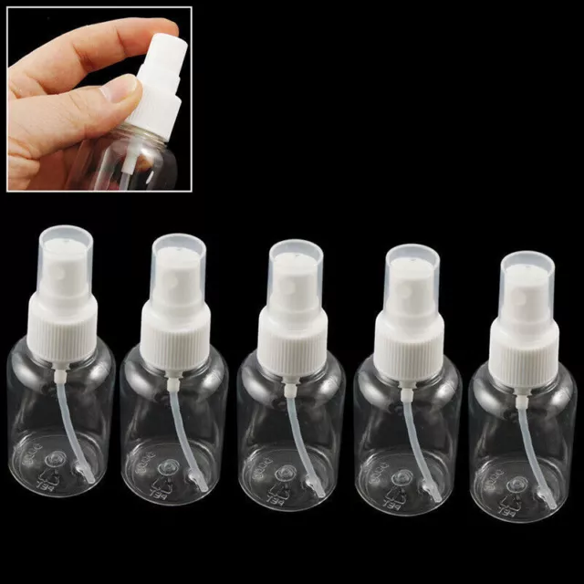 1x transparente Plastiksprühflasche Lotion Split Flasche 30ml DE C7W0