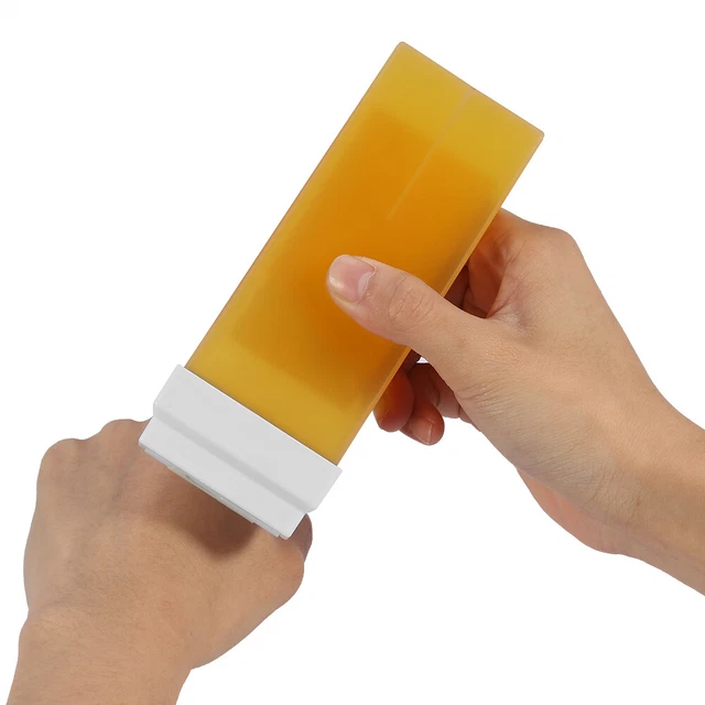 Juego de depilación depilatoria (miel) 100 g cera + 100x papel depilatorio + 5x GSA