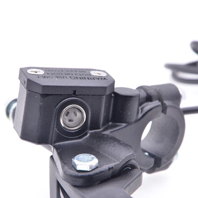 Yhenlovtt Poignée Levier Frein Hydraulique Vélo Électrique - 8mm Gauche, Amélioration Sécurité Moto Scooter