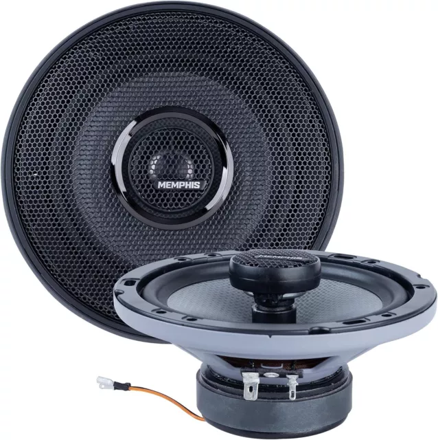 Memphis Audio MS62 MSeries 6-1/2" 2-Way Convertible Speakers Coaxial Component